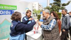 Ordu Büyükşehir Vatandaşlara Kandil Simidi İkram Etti